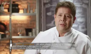 Victor Gutiérrez, chef peruano con estrella Michelin, habla en Top Chef.