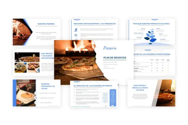 Plan de negocios para una pizzería, analizando tendencias, mercado y competidores. Descubre cuánto cuesta abrir una pizzería y su potencial.